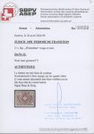 Stamp of Switzerland / Schweiz » "Waadt", "Neuenburg", "Winterthur" 1850, Winterthur, ungebraucht ohne Gummi
