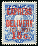 Stamp of Mauritius » Express Delivery Stamps Express delivery 1903-04 15c. on 15c. ultramarine,