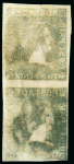 Stamp of Mauritius » 1859 Sherwin Issue (SG 40) 1859 Sherwin issue 2d. deep blue on bluish vertical