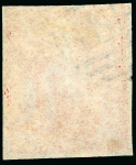 Stamp of Mauritius » 1858-62 Britannia Issues (SG 26-35) 1858-62 Britannia Issue 1/- vermilion showing the Perkins Bacon "CANCELLED" handstamp