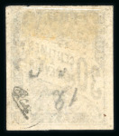 Stamp of Colonies françaises » Gabon Gabon : 1889, Y&T n°12 neuf (*), hormis un très léger
