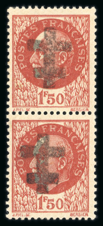 Stamp of France » Libération CANCEL Salins (Jura), Libération, type Pétain, Mayer n° 1