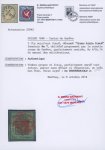 Stamp of Switzerland / Schweiz » Kantonalmarken » Genf 1848, grosser Adler dunkelgrün,  klar entwertet mit roter Genfer Rosette (AW4)