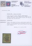 Stamp of Switzerland / Schweiz » Kantonalmarken » Genf 1846, grosser Adler gelbgrün, zart und zentrisch entwertet mit roter Genfer Rosette (AW2)