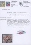 Stamp of Switzerland / Schweiz » "Waadt", "Neuenburg", "Winterthur" 1850, Winterthur leicht entwertet mit schwarzer Zürcher Rosette (AW1)
