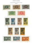 Stamp of Colonies françaises » Guinée française Guinée : 1892-1947, collection neufs/oblitérés bien