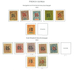 Stamp of Colonies françaises » Guinée française Guinée : 1892-1947, collection neufs/oblitérés bien