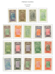Stamp of Colonies françaises » Guinée française Guinée : 1892-1947, collection neufs/oblitérés bien