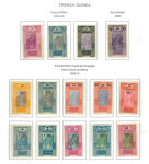 Stamp of Colonies françaises » Guinée française Guinée : 1892-1947, collection neufs/oblitérés bien