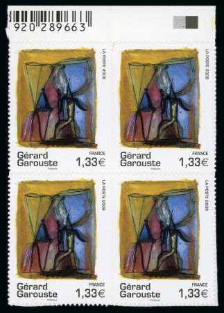 Stamp of France » Adhésif (Autocollant) Autoadhésifs : 2008, timbres Garouste Y&T n° 222 et