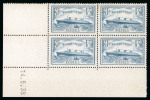 Stamp of France » Collections 1934-1950, dans trois classeurs belle collection de