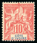 Stamp of Colonies françaises » Côte-d'Ivoire Côte-d'Ivoire : 1892-1947