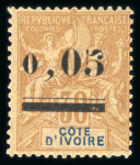 Stamp of Colonies françaises » Côte-d'Ivoire Côte-d'Ivoire : 1892-1947
