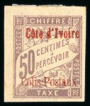 Stamp of Colonies françaises » Côte-d'Ivoire Côte-d'Ivoire : 1892-1947