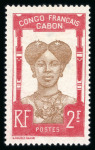 Stamp of Colonies françaises » Gabon Gabon : 1904-1933, petite collection neufs **/*/obl