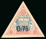 Stamp of Colonies françaises » Côtes des Somalis Côte des Somalis : 1894-1947, belle collection **/*/obl