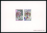 Stamp of Colonies françaises » Polynésie Polynésie : 1967, Y&T n° 47-51 belle épreuve collective