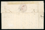 Stamp of Leeward Islands 1817 (21.11) Folded entire from Bettys Hope, Antigua