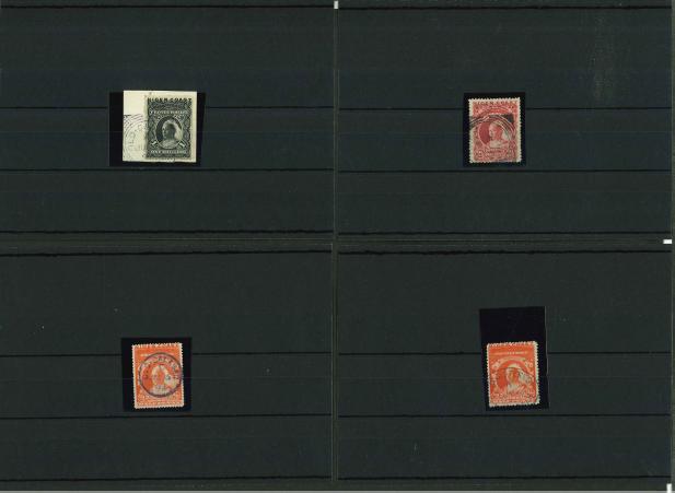 Stamp of Nigerias » Niger Coast Protectorate 1894 1/2d to 1s specialised usage selection of singles,