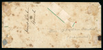 Stamp of Ceylon 1836 Crowned Colombo Post Office Free: Cover front