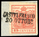 Stamp of Italian States » Lombardy Venetia Italian States - Lombary Venetia: 1850 Issue, attractive