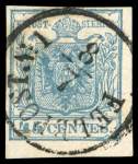 Stamp of Italian States » Lombardy Venetia Italian States - Lombary Venetia: 1850 Issue, attractive
