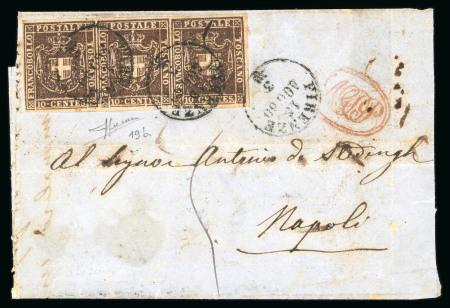 Stamp of Italian States » Tuscany Italian States - Tuscany: 1860 Provisional Issue, attractive