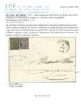 Stamp of Italian States » Parma 1852 5c black on yellow bistre, and 10c black on white,