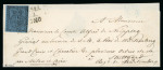 Stamp of Italian States » Parma 1852 5c black on yellow bistre, and 10c black on white,