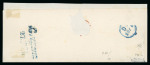 Stamp of Italian States » Parma 1852 5c black on yellow bistre, and 10c black on white,
