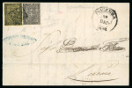 Stamp of Italian States » Parma 1852 5c black on yellow bistre, and 10c black on white,