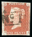 Stamp of Great Britain » Collections 1841- 1870 Line Engraved: Specialised accumulation