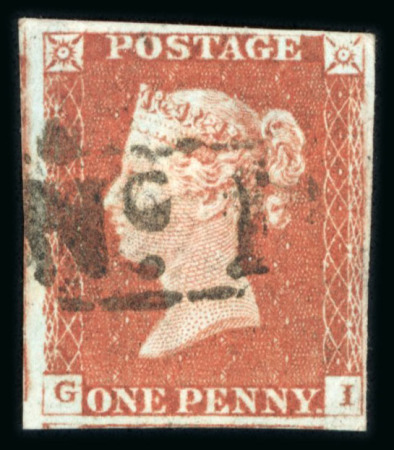 Stamp of Great Britain » Collections 1841- 1870 Line Engraved: Specialised accumulation