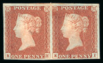Stamp of Great Britain » Collections 1841- 1870 Line Engraved: Specialised accumulation