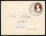 Stamp of India » Airmails 1927 Royal Airforce Display 1927: Two covers cancelled
