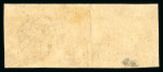 Stamp of France » Empire 1853-1862 1853, Napoléon Y&T n°13A, 10c bistre en bande horizontale