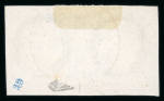 Stamp of Colonies françaises » Colonies Générales 1872, Cérès Y&T n°16, 4c gris en paire horizontale