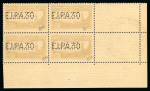 Stamp of France » Poste Aérienne 1930, Poste Aérienne Y&T n°6c, 1f50 outremer perforé