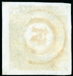 Stamp of Mauritius » 1859 Lapirot Issue » Early Impressions (SG 36-37) 2d. dark blue on bluish paper, early impression, large