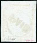 Stamp of Mauritius » 1848-59 Post Paid Issue » Latest Impressions (SG 23-25) 1848-59 Post Paid, Latest Impressions, 1d.p Orange