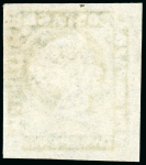 Stamp of Mauritius » 1848-59 Post Paid Issue » Worn Impressions (SG 16-22) 1848-59 Post Paid, Worn Impressions, 2p Blue on Yellowish