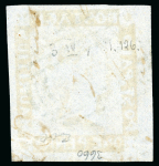 Stamp of Mauritius » 1848-59 Post Paid Issue » Worn Impressions (SG 16-22) 1848-59 Post Paid, worn Impressions,  1d. Brownish