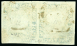Stamp of Mauritius » 1848-59 Post Paid Issue » Intermediate Impressions (SG 10-15) 2d. blue, intermediate Impressions, horizontal pair