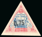 Stamp of Colonies françaises » Côtes des Somalis 1899, Cote des Somalis Y&T n°26, 0.75 sur 5f, neuf