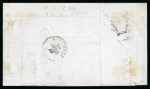 Stamp of France » Lettres Classiques 1849, Cérès Y&T n°3 en paire tête-bêche sur lettre