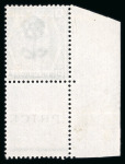 Stamp of Great Britain » 1855-1900 Surface Printed » 1873-80 Large Coloured Corner Letters 1873-80 wmk Spray 6d grey pl.16 mint lower left corner marginal example with 'PRICE' inscription