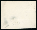 Stamp of Italian States » Papal States 1852 50 baj, Sperati reproduction elements for the finished reproduction