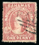 Stamp of Bahamas 1852-2005 collection housed in 2 printed Palo albums