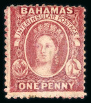 Stamp of Bahamas 1852-2005 collection housed in 2 printed Palo albums