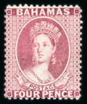 Stamp of Bahamas 1852-2005 collection housed in 2 printed Palo albums